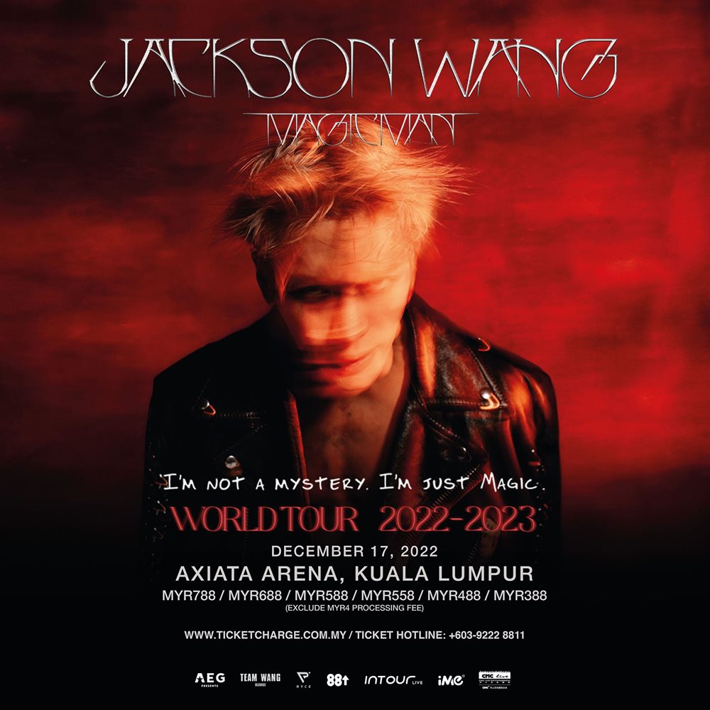 jackson wang wraps up first stop of magic man world tour 2022 in bangkok